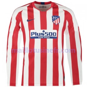 Maillot de Foot Atlético Madrid Domicile 2019-20 Manches Longues